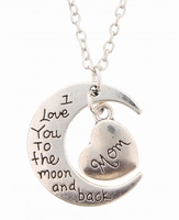 Mom I love you to the moon and back 